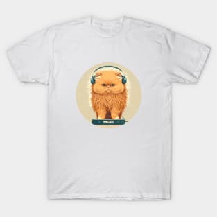 DJ Ginger Persian Cat T-Shirt